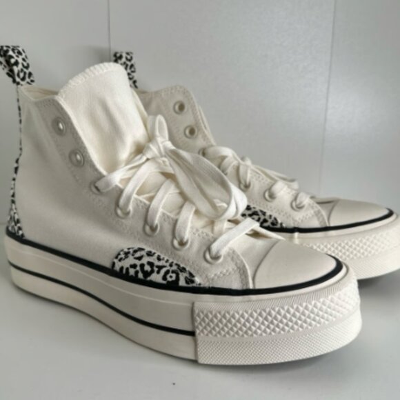 Converse Chuck Taylor All Star Lift Platform Animal Mix Sneakers 7.5 - Picture 2 of 7